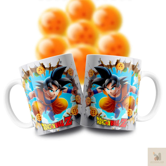 Dragon Ball 3D Baskılı Kupa Levhane.com