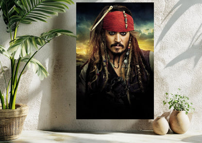 Karayip Korsanları - Jack Sparrow II Metal Tablo Levhane.com