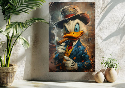 Donald Duck VI Metal Tablo Levhane.com