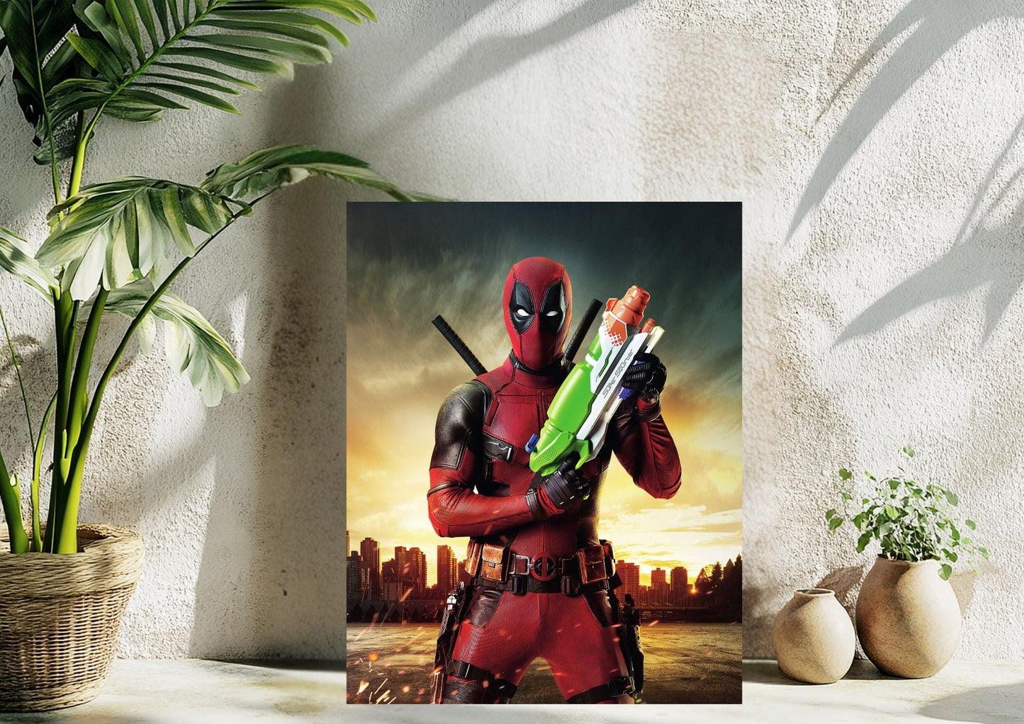 DeadPool Metal Tablo – Efsanevi Kahramanlar Seninle! Levhane.com