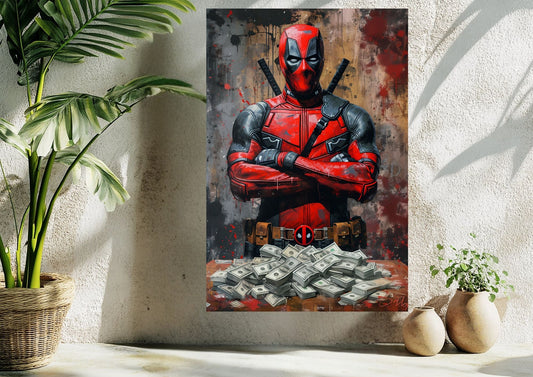 DeadPool Metal Tablo Levhane.com