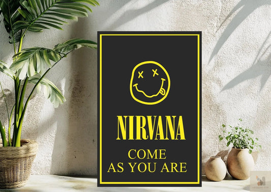 NIRVANA Metal Tablo Levhane.com