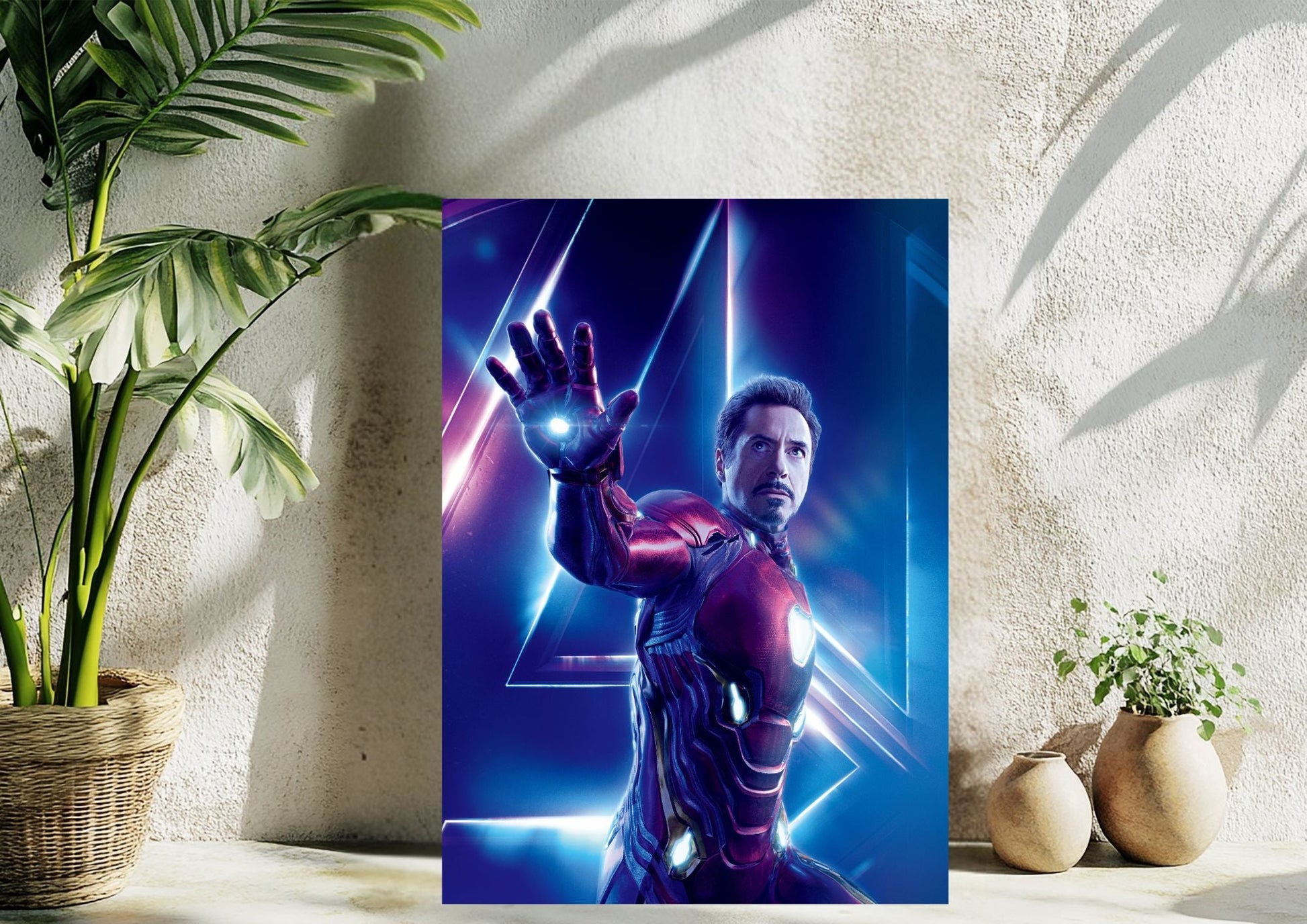 Iron Man Metal Tablo – Efsanevi Kahramanlar Seninle! Levhane.com