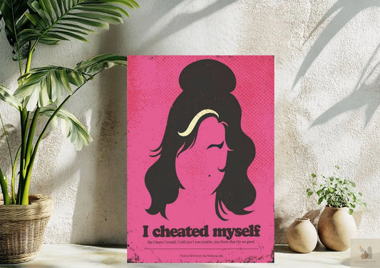 Amy Winehouse Metal Tablo Levhane.com