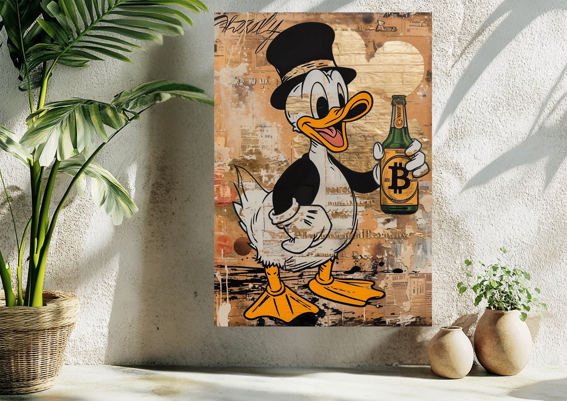 Donald Duck Metal Tablo Levhane.com