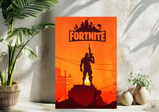 Fortnite Metal Tablo Levhane.com