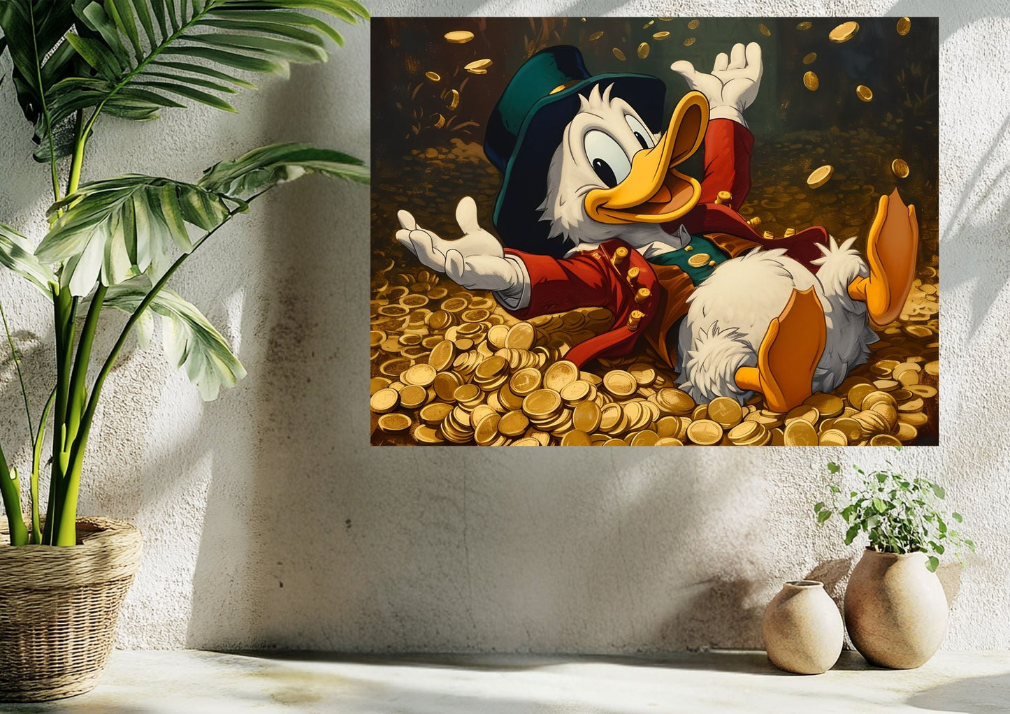 Donald Duck Metal Tablo Levhane.com