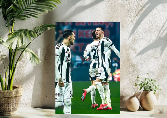 BEŞİKTAŞ Emirhan Topçu Metal Tablo Levhane.com