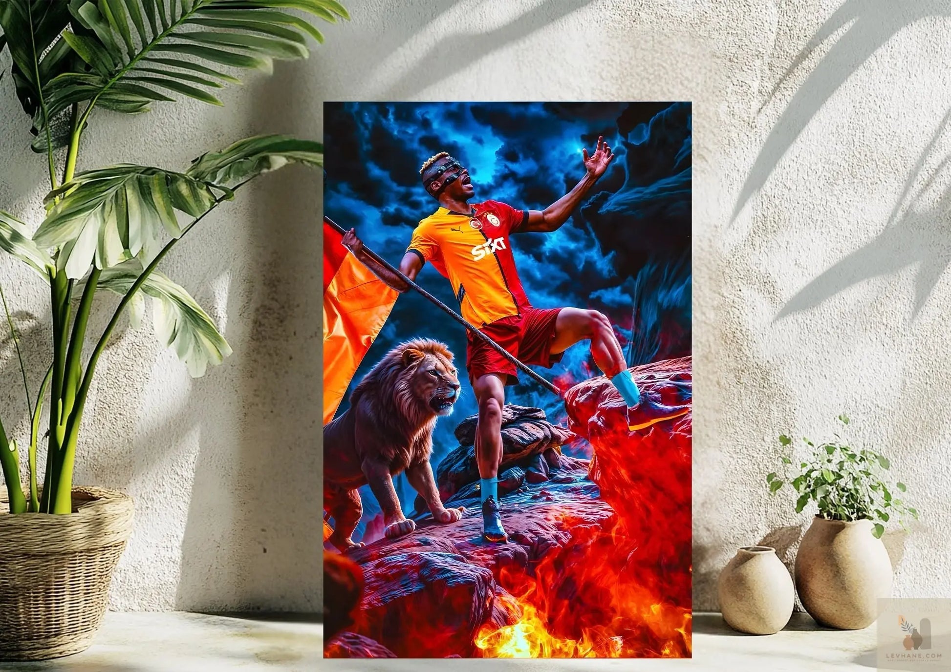 GALATASARAY Victor Osimhen Metal Tablo Levhane.com