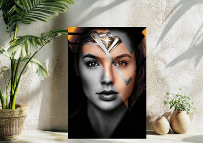 Wonder Woman Metal Tablo – Efsanevi Kahramanlar Seninle! Levhane.com