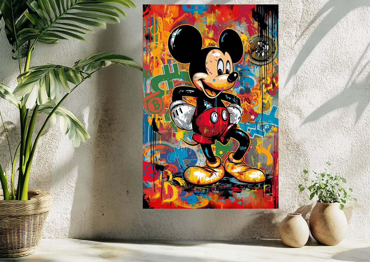 Mickey Mouse II Metal Tablo Levhane.com