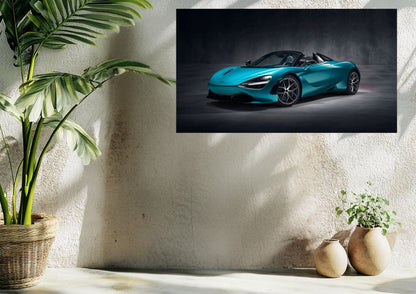 McLaren 720S Spider Metal Tablo Levhane.com