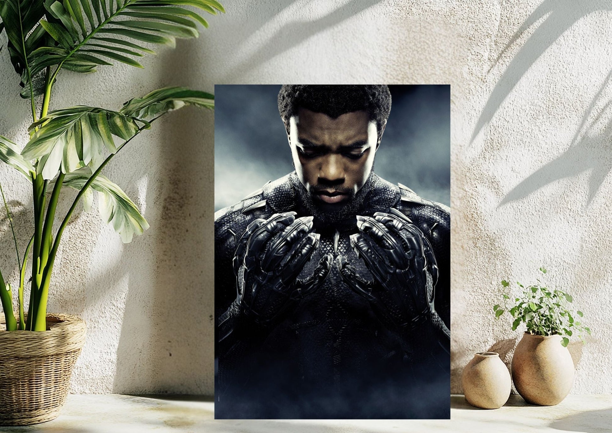 Black Panther T'Challa Metal Tablo – Efsanevi Kahramanlar Seninle! Levhane.com