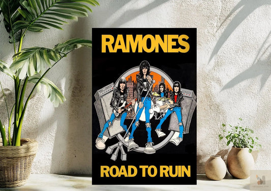 RAMONES Metal Tablo Levhane.com