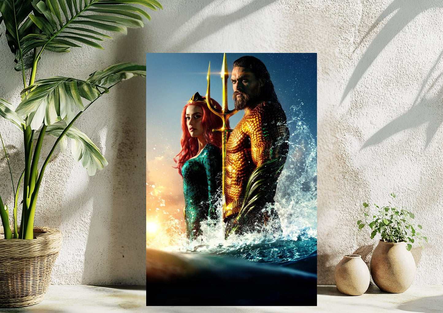 Aquaman Metal Tablo – Efsanevi Kahramanlar Seninle! Levhane.com