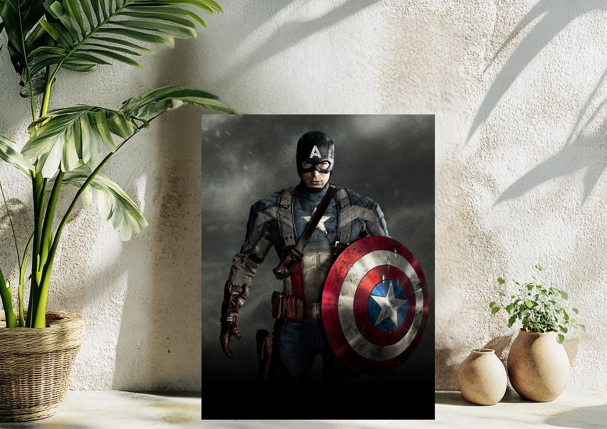 Captain America Metal Tablo – Efsanevi Kahramanlar Seninle! Levhane.com