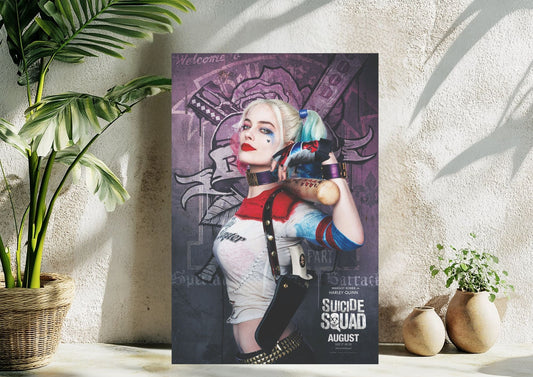 Harley Quinn Metal Tablo – Efsanevi Kahramanlar Seninle! Levhane.com