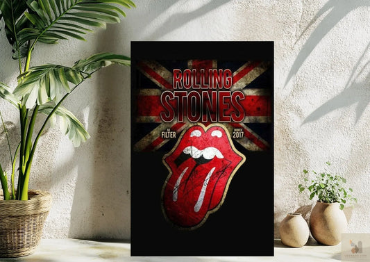 Rolling Stones Metal Tablo Levhane.com