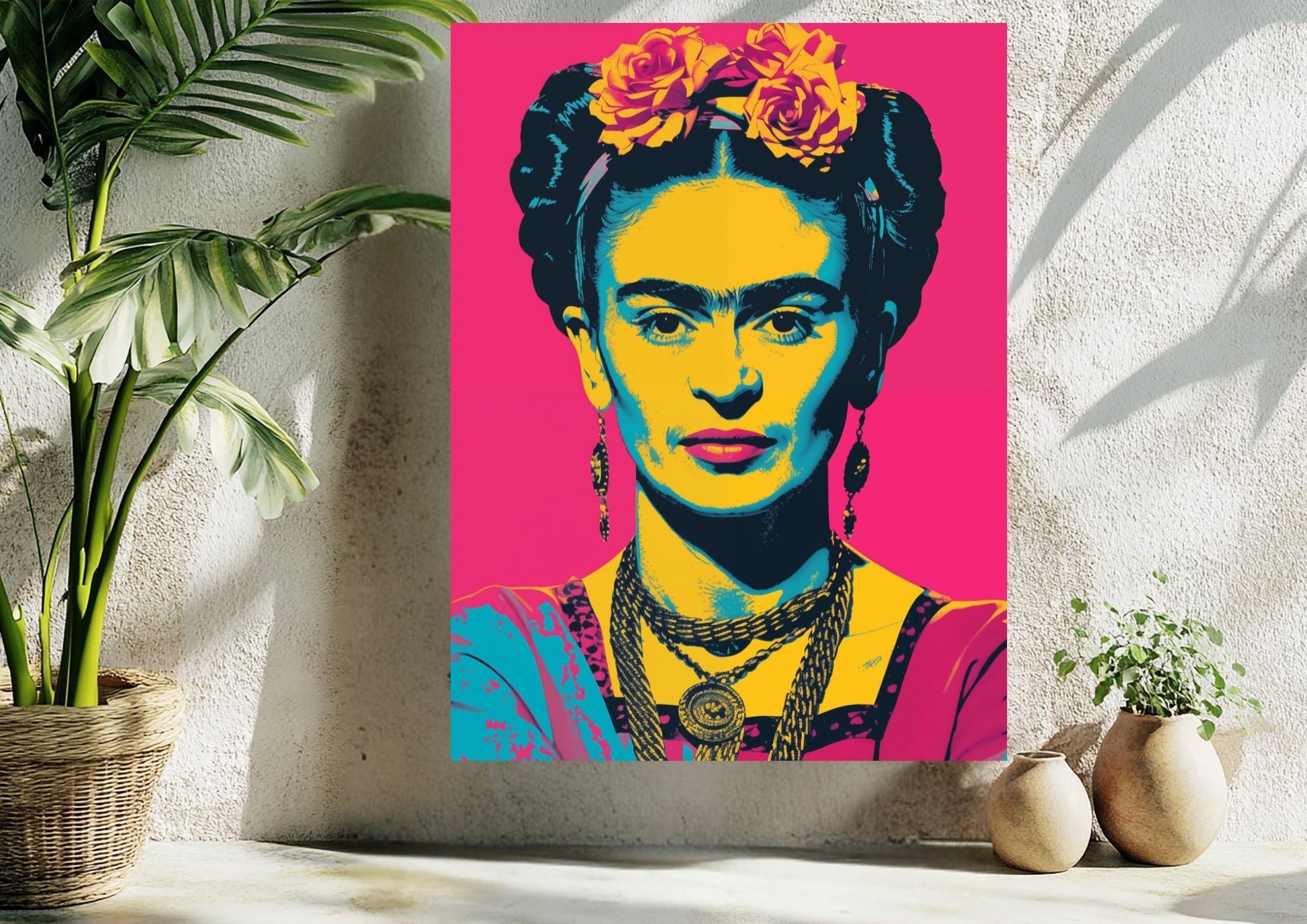 Frida Kahlo PopArt Metal Tablo Levhane.com