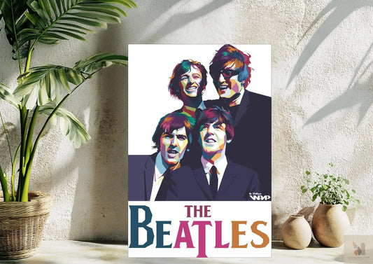 THE BEATLES Metal Tablo Levhane.com