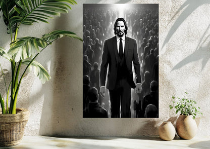 John Wick Metal Tablo Levhane.com