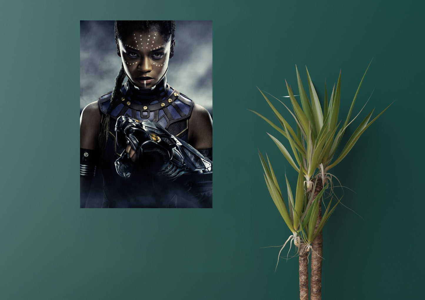 Black Panther Shuri Metal Tablo – Efsanevi Kahramanlar Seninle! Levhane.com