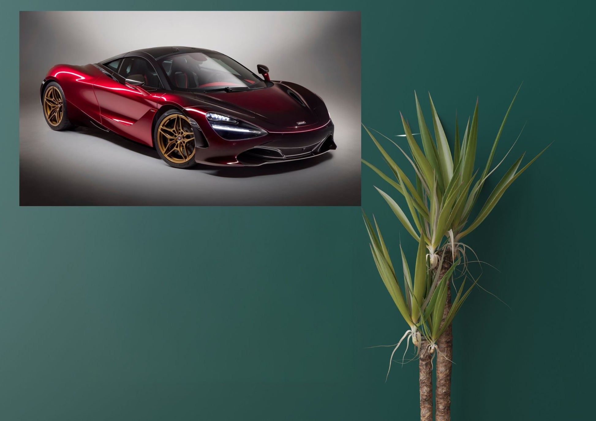 McLaren 720S Metal Tablo Levhane.com