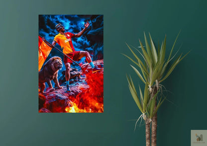 GALATASARAY Victor Osimhen Metal Tablo Levhane.com