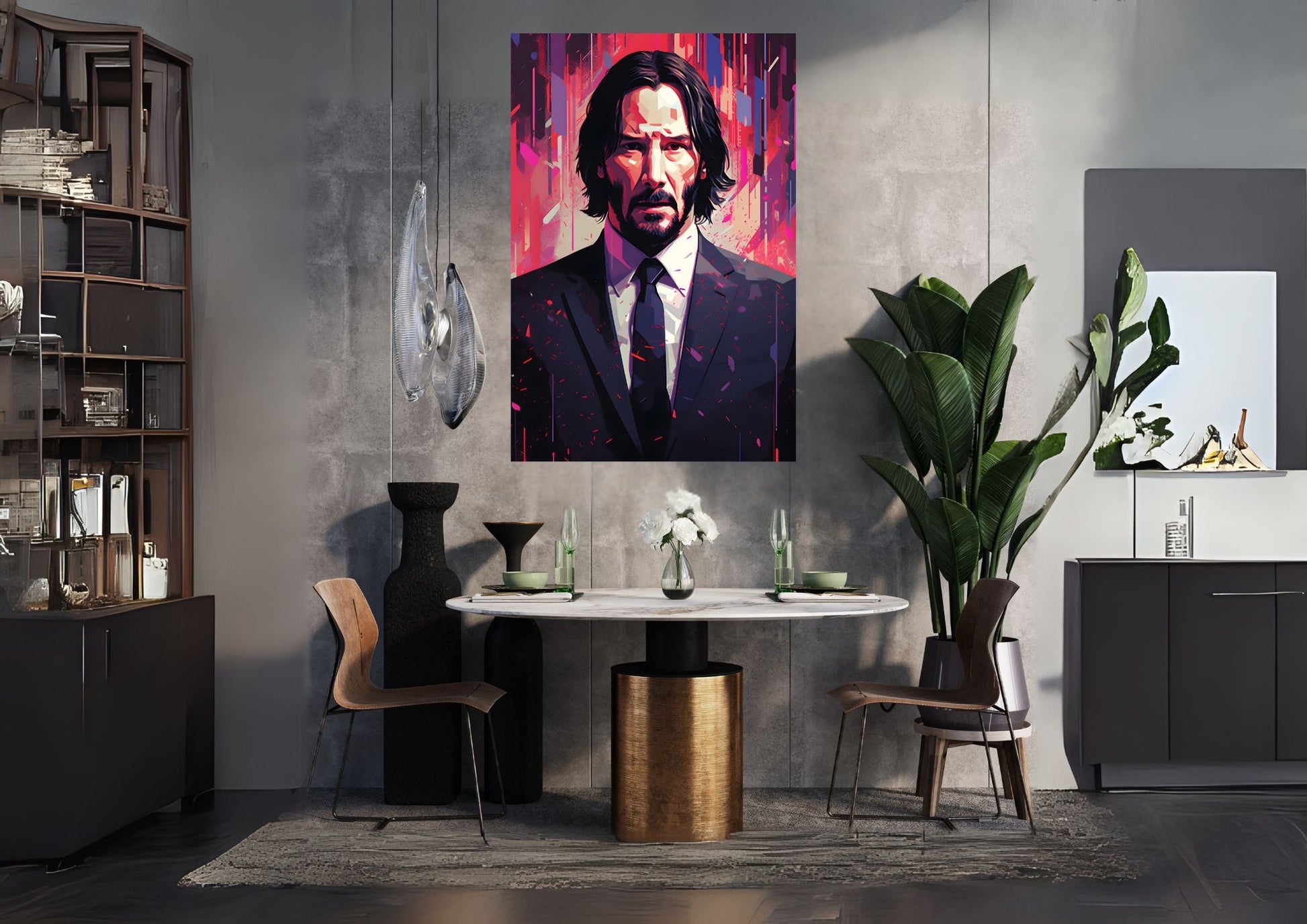 John Wick II - Metal Tablo Levhane.com