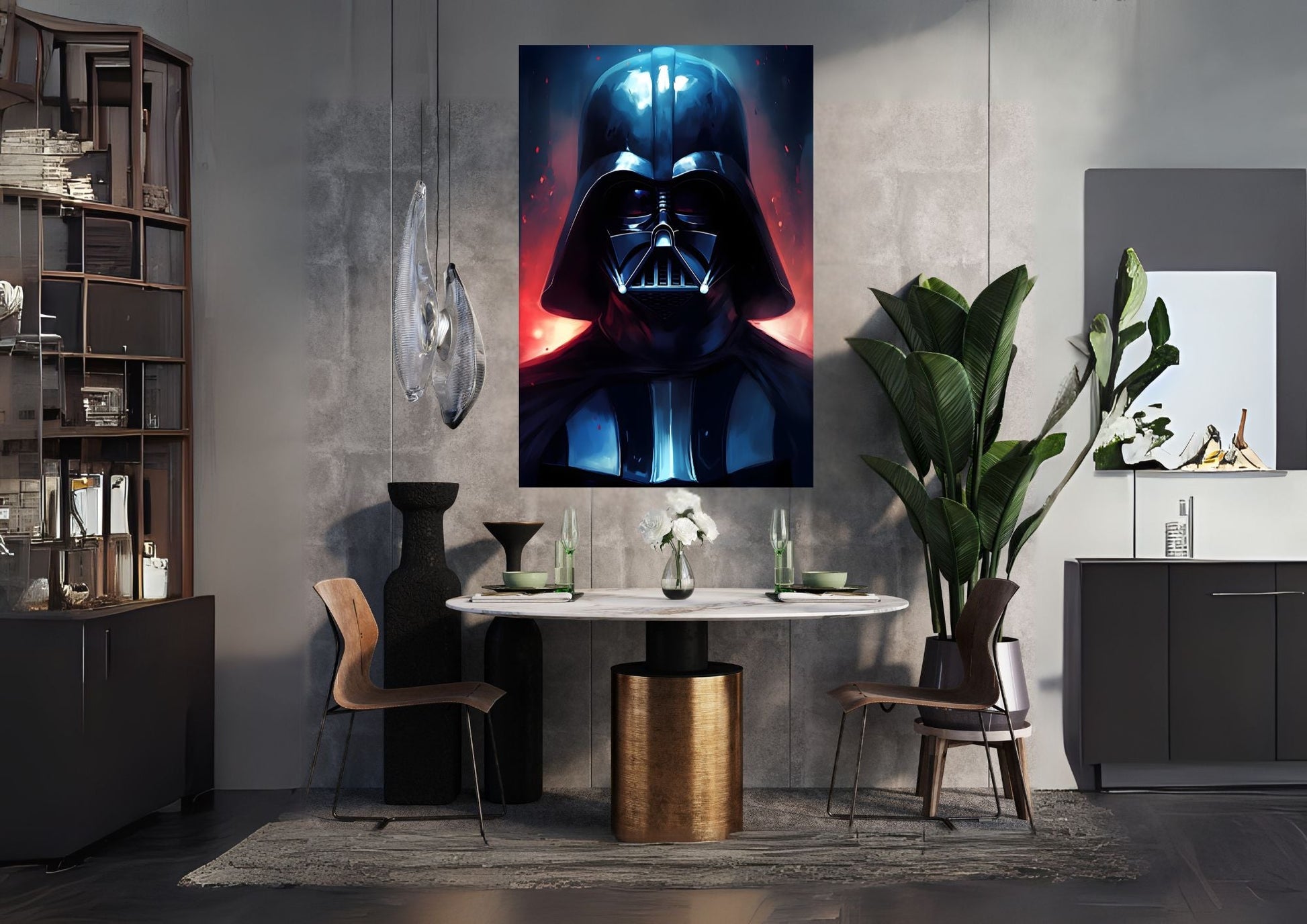 Star Wars- Darth Vader II Metal Tablo Levhane.com