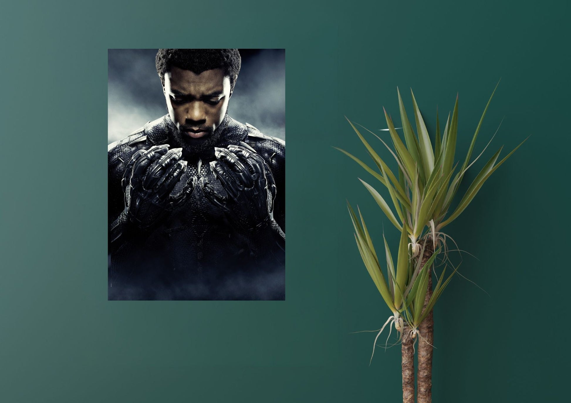 Black Panther T'Challa Metal Tablo – Efsanevi Kahramanlar Seninle! Levhane.com