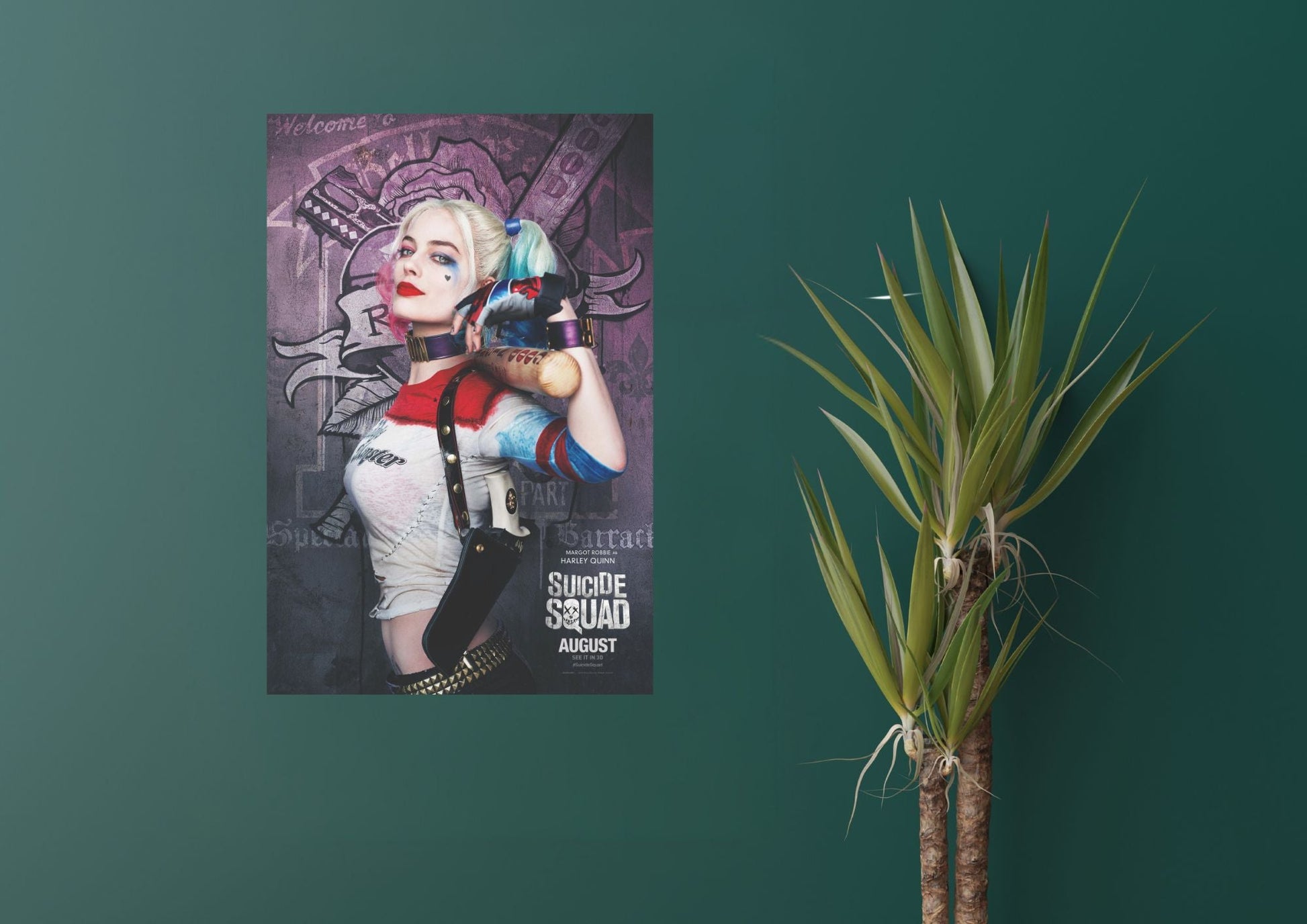 Harley Quinn Metal Tablo – Efsanevi Kahramanlar Seninle! Levhane.com