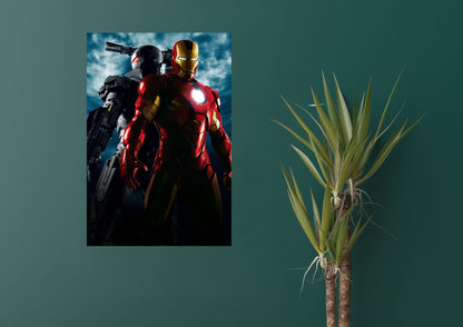 Iron Man Metal Tablo – Efsanevi Kahramanlar Seninle! Levhane.com