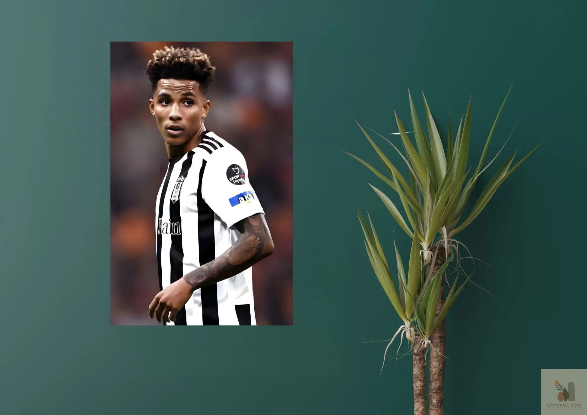 BEŞİKTAŞ Gedson Fernandes Metal Tablo Levhane.com