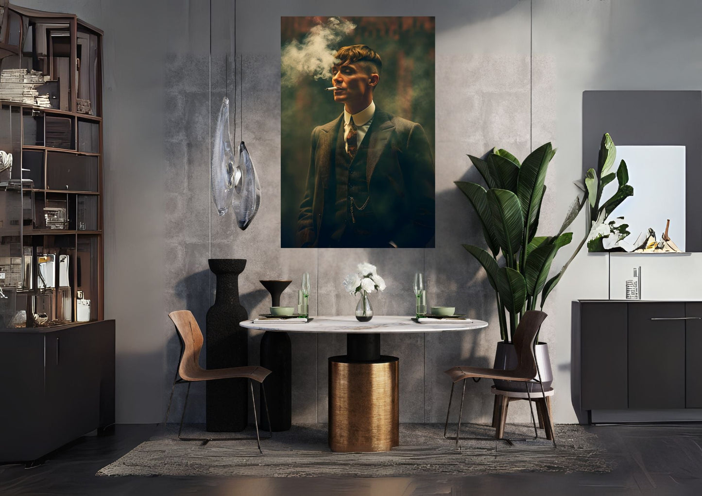 Peaky Blinder - Thomas Shelby Metal Tablo Levhane.com