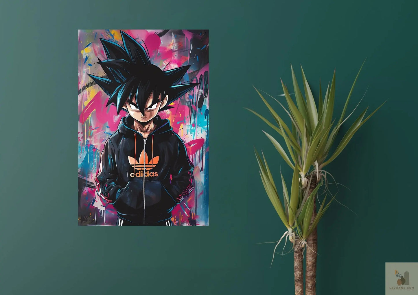 Anime Dragon Ball Son Goku Metal Tablo Levhane.com