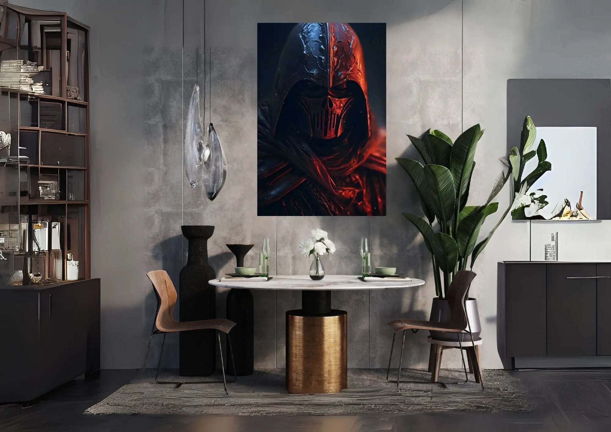 Star Wars-Darth Vader Metal Tablo Levhane.com