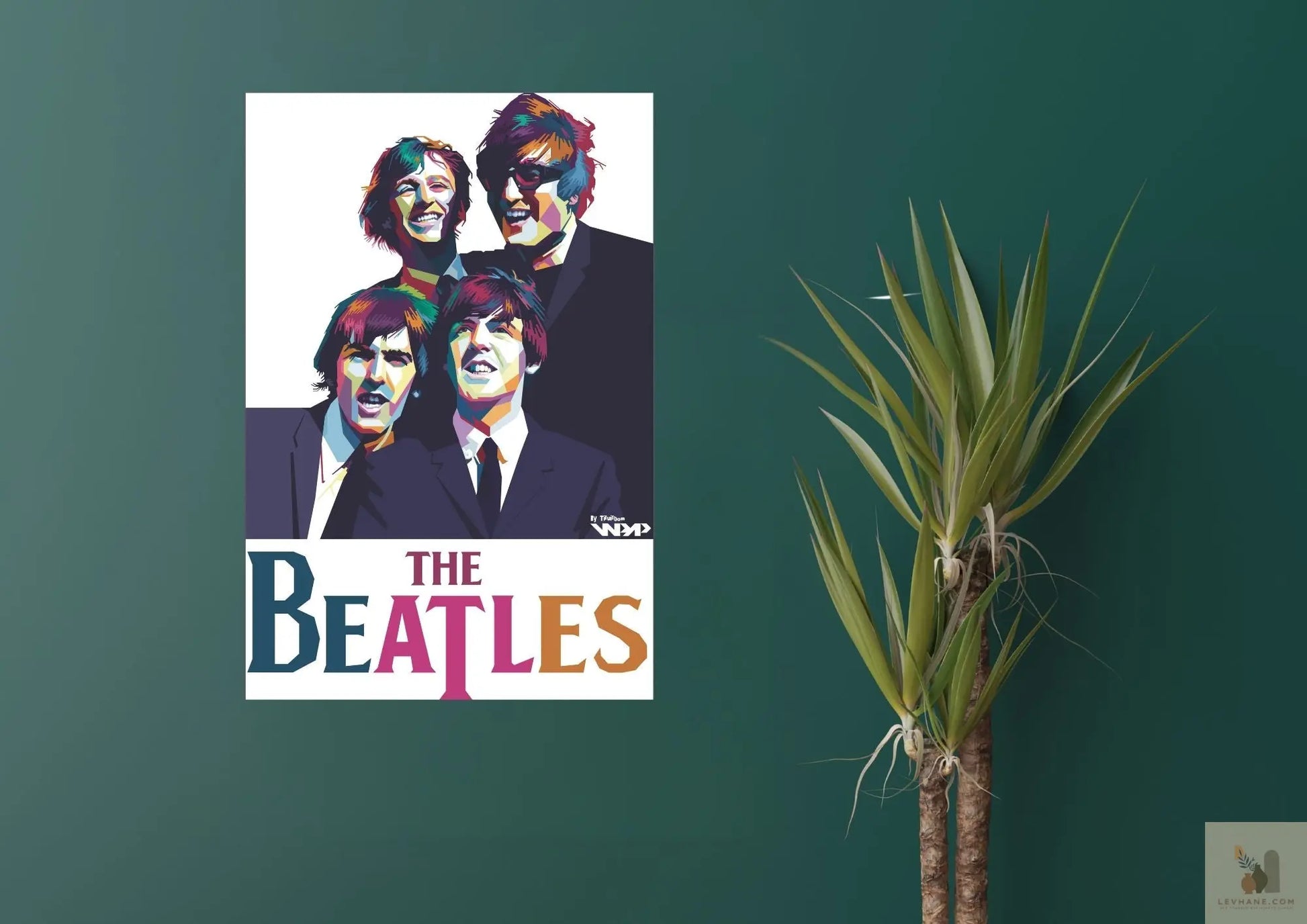 THE BEATLES Metal Tablo Levhane.com