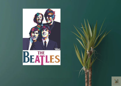 THE BEATLES Metal Tablo Levhane.com