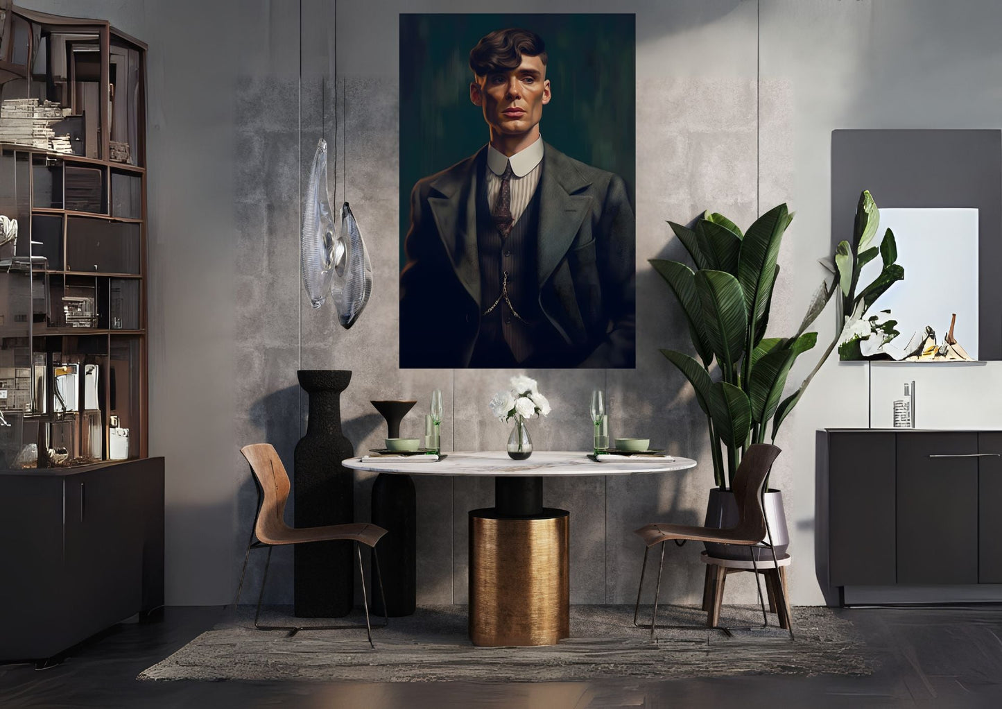 Peaky Blinder - Thomas Shelby II Metal Tablo Levhane.com