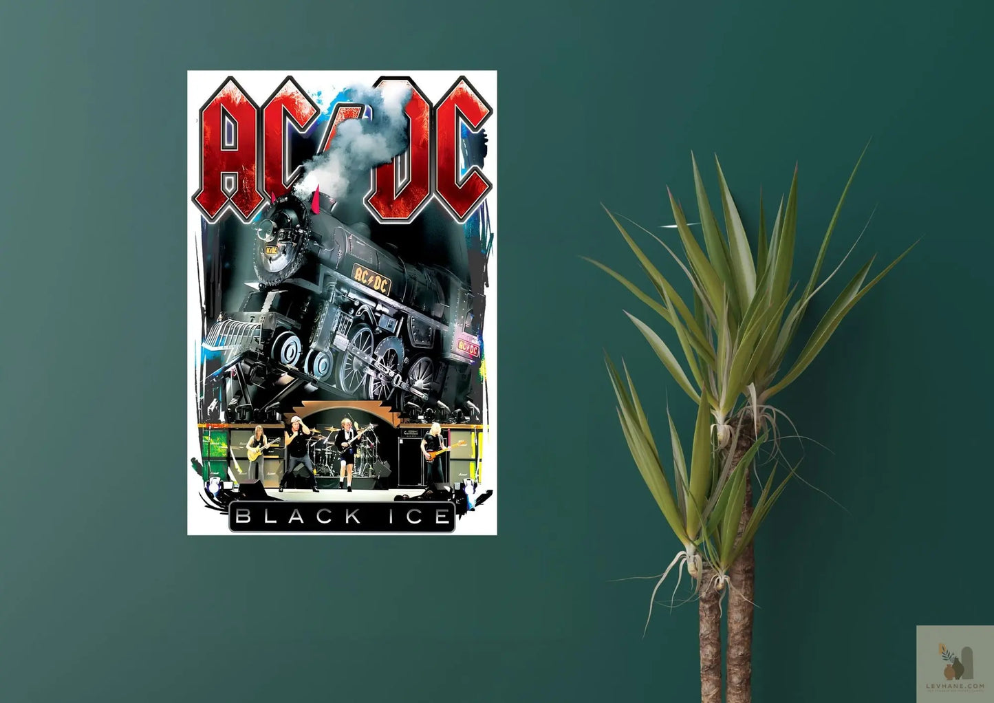 AC/DC Metal Tablo Levhane.com