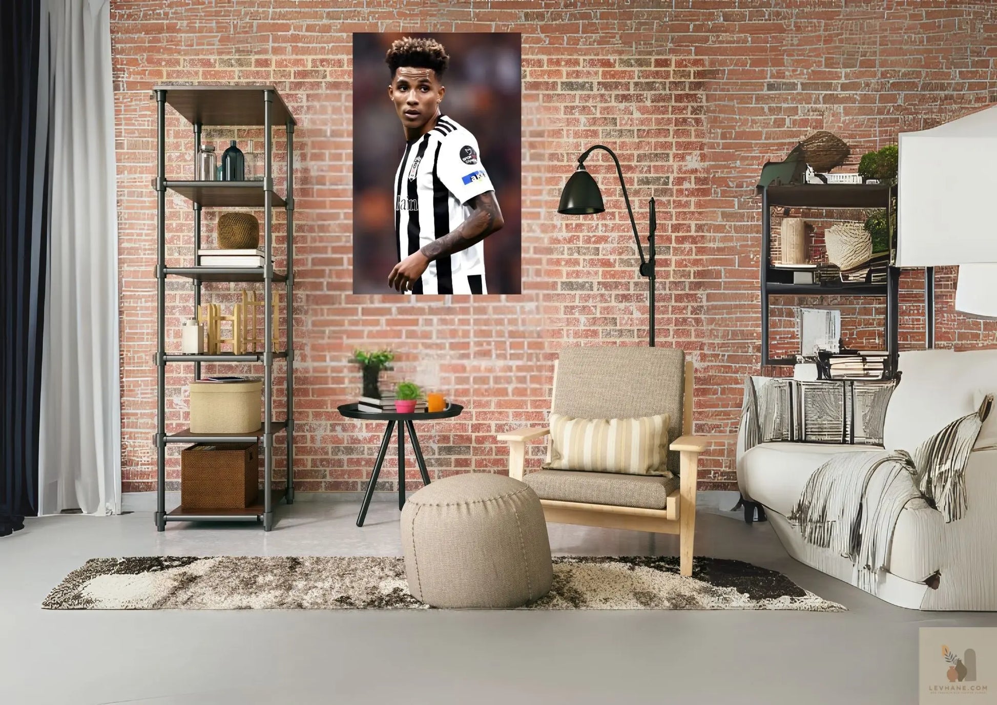 BEŞİKTAŞ Gedson Fernandes Metal Tablo Levhane.com