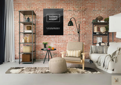 Asla Vazgeçme! İlham Verici Sözler Metal Tabloda Levhane.com