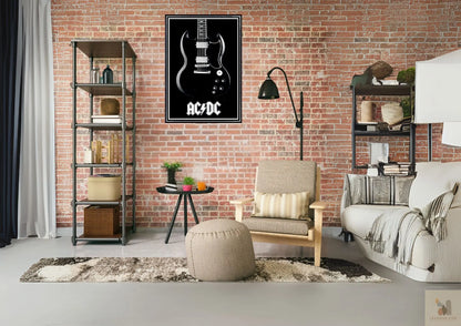 AC/DC Metal Tablo Levhane.com