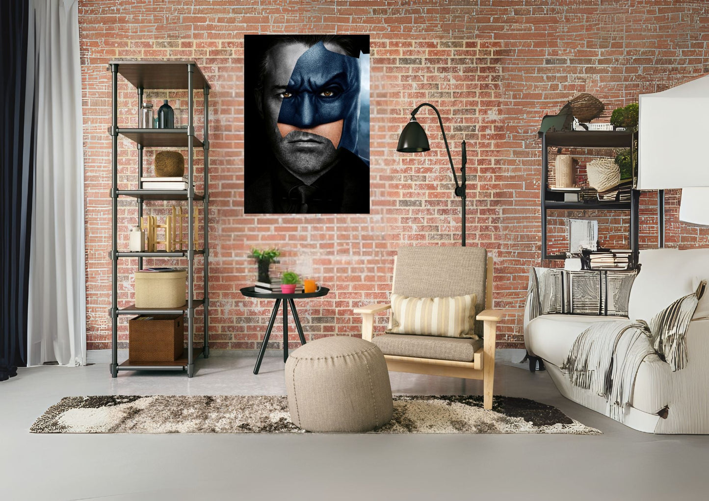 BATMAN Metal Tablo – Efsanevi Kahramanlar Seninle! Levhane.com