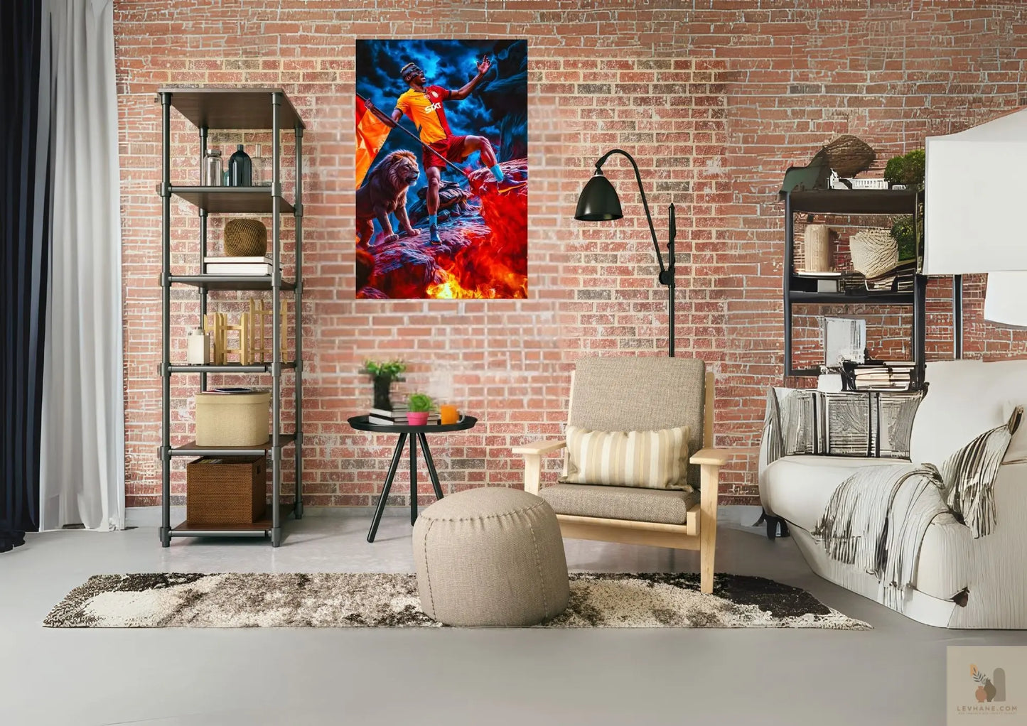 GALATASARAY Victor Osimhen Metal Tablo Levhane.com