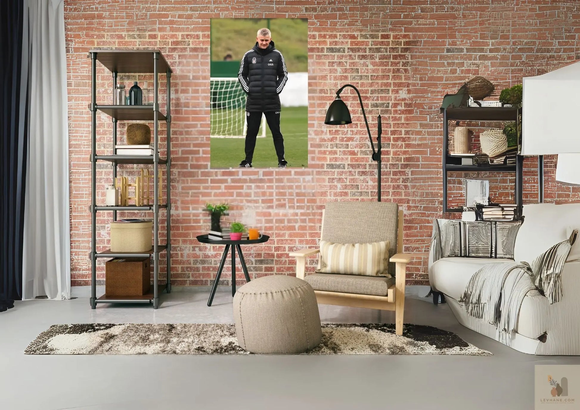 BEŞİKTAŞ Ole Gunnar Solskjaer Metal Tablo Levhane.com