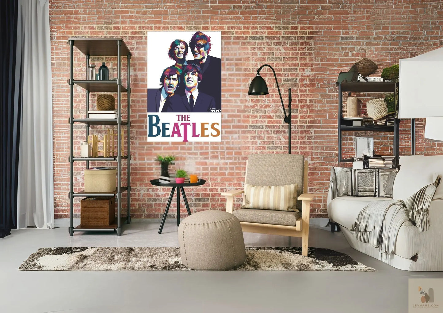 THE BEATLES Metal Tablo Levhane.com