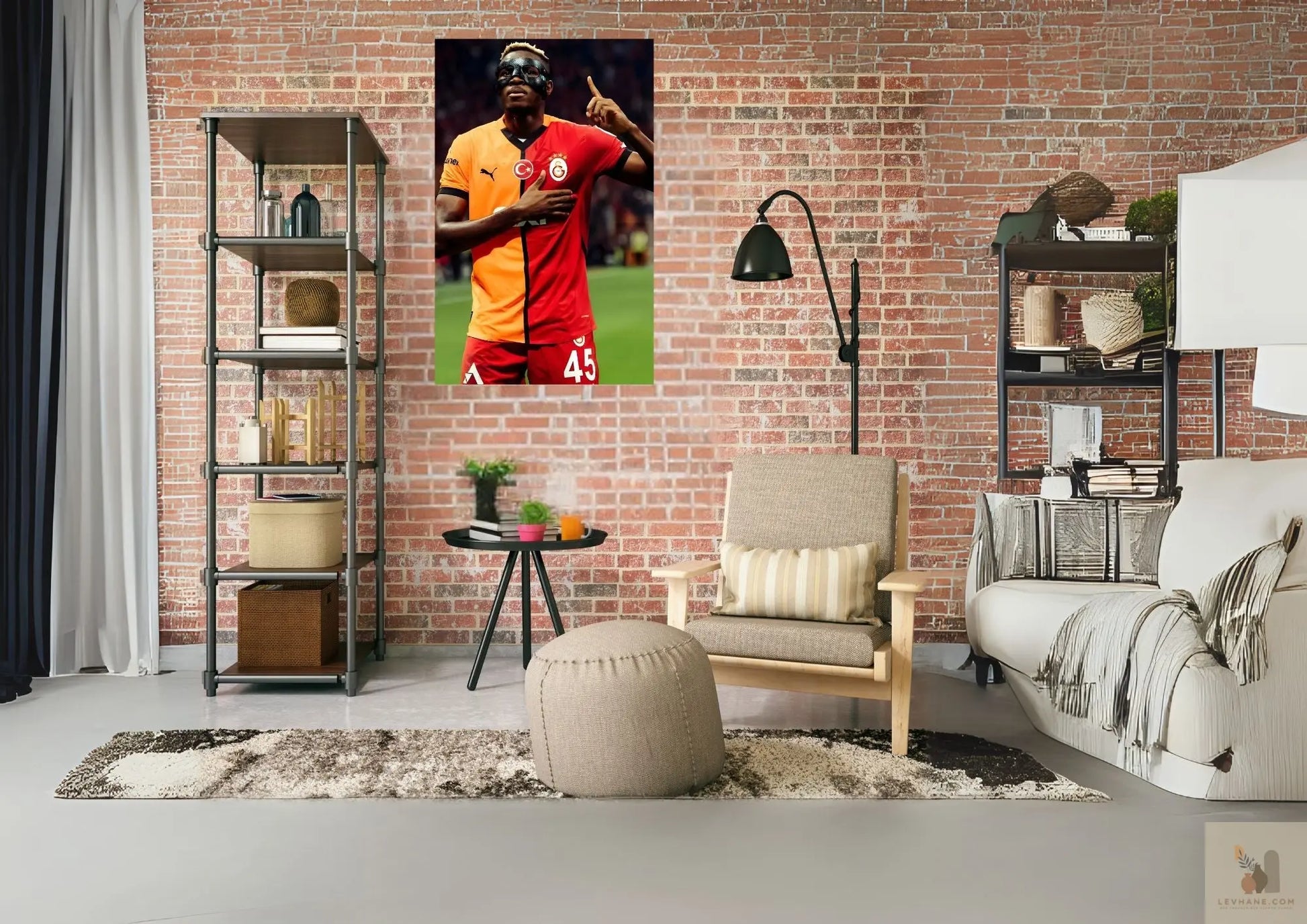 GALATASARAY Victor Osimhen Metal Tablo Levhane.com