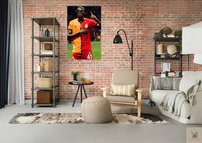 GALATASARAY Victor Osimhen Metal Tablo Levhane.com